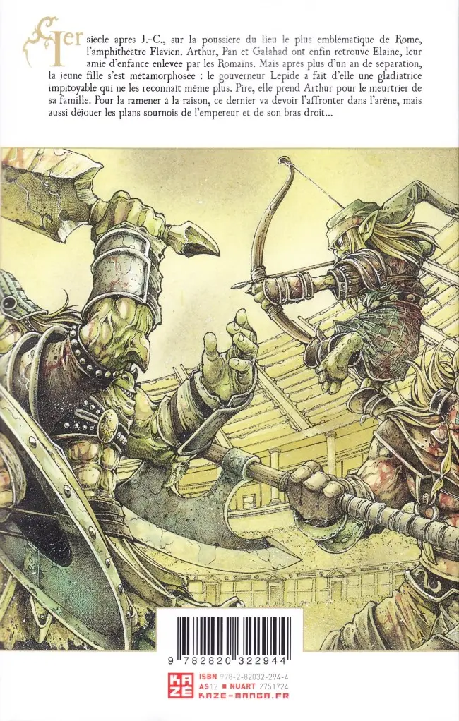 Verso de l'album Bestiarius III