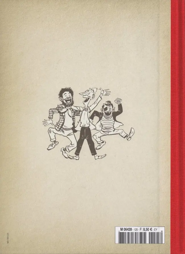 Verso de l'album Les Pieds Nickelés - La collection Tome 126 Les Pieds Nickelés et le contrôle des changes