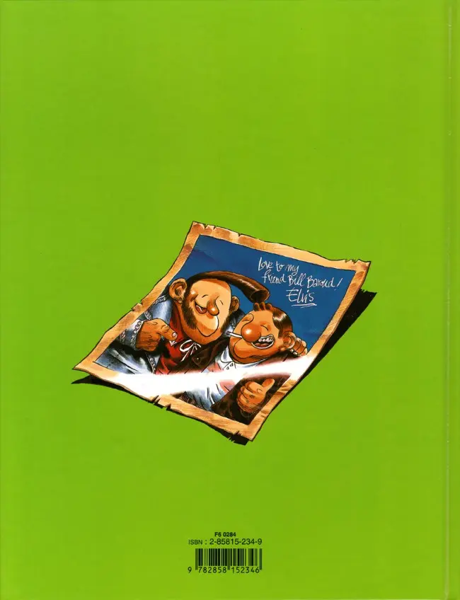 Verso de l'album Bill Baroud Tome 1 Bill Baroud espion