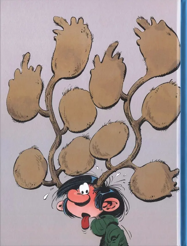 Verso de l'album Gaston Tome 17 Le gang des gaffeurs