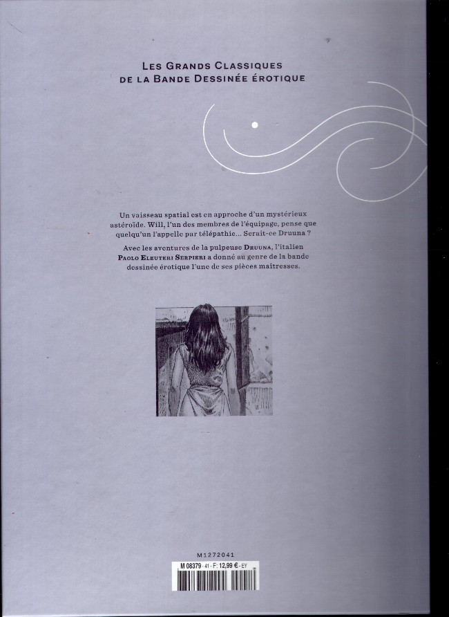 Verso de l'album Les Grands Classiques de la Bande Dessinée Érotique - La Collection Tome 41 Druuna - Tome 3