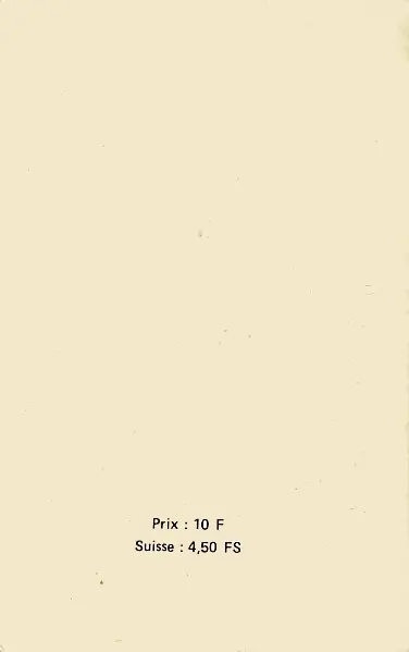 Verso de l'album Nova Album N° 12
