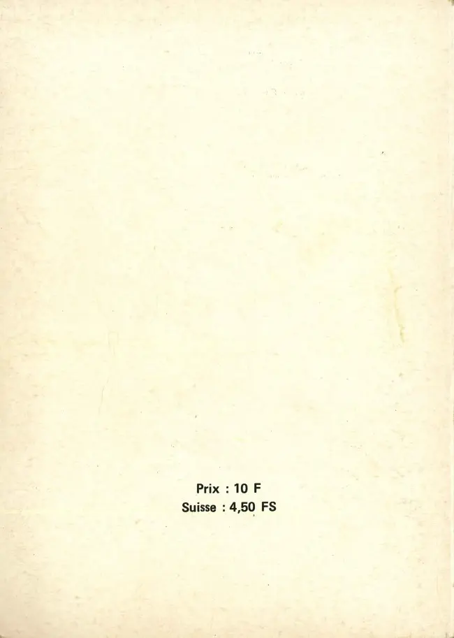 Verso de l'album Strange Album N° 47