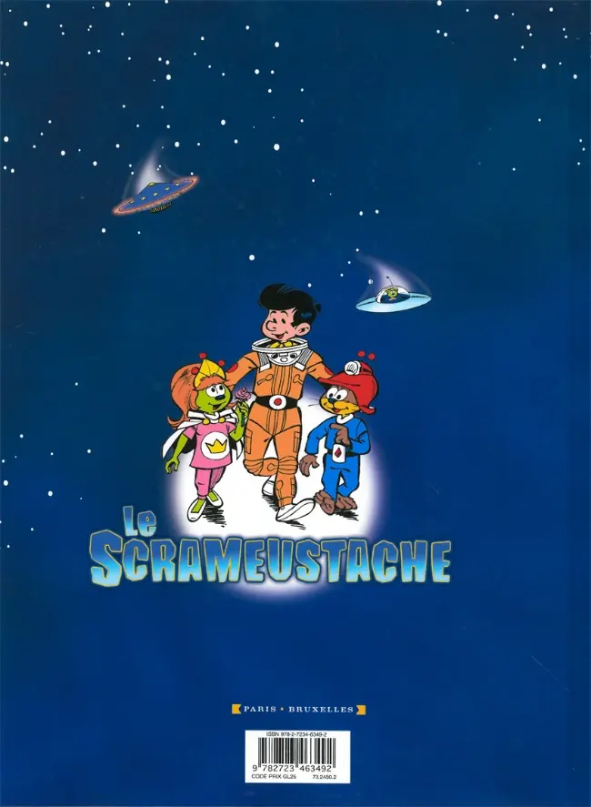 Verso de l'album Le Scrameustache Tome 12 La saga de Thorgull