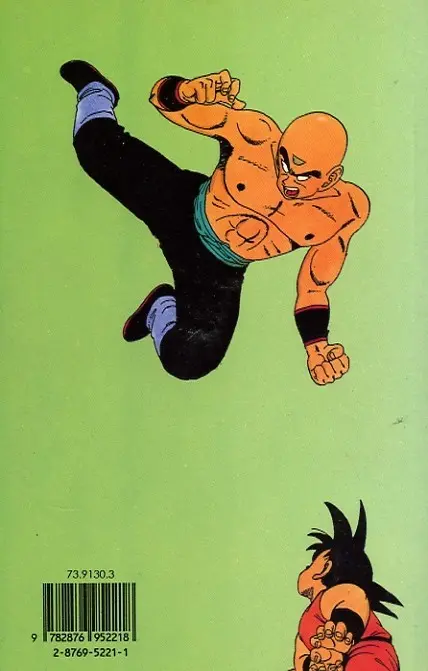 Verso de l'album Dragon Ball (sens français) Tome 11 Le grand défi