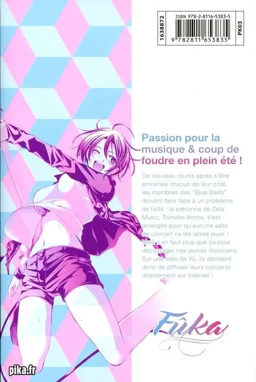 Verso de l'album Fûka 18