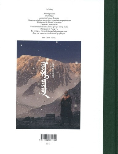 Verso de l'album Vent Mongol