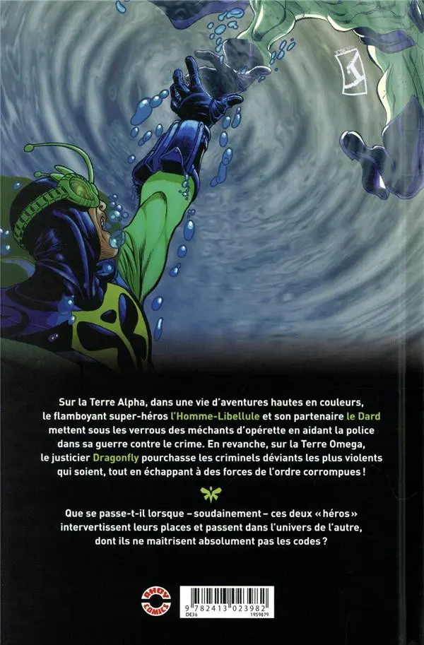 Verso de l'album L'autre Terre Tome 1