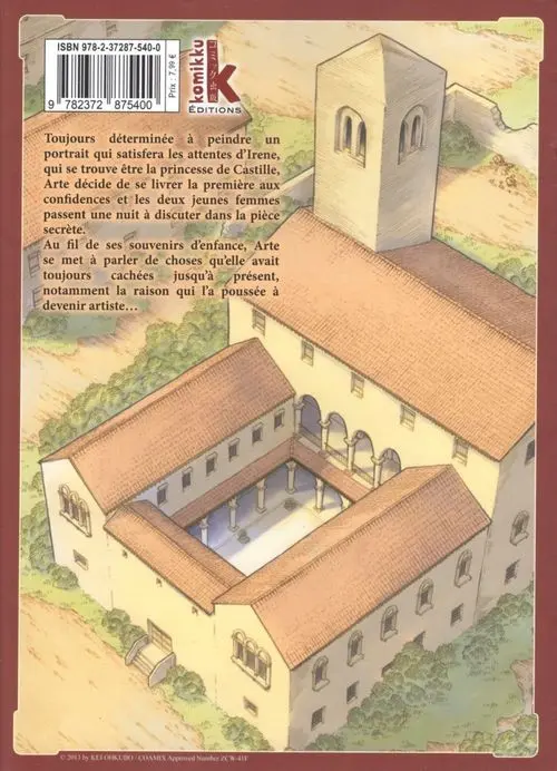 Verso de l'album Arte 11
