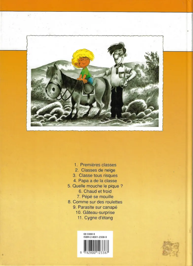 Verso de l'album Cédric Tome 10 Gâteau-surprise