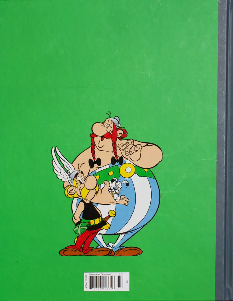 Verso de l'album Astérix La collection officielle Tome 10 Astérix Légionnaire