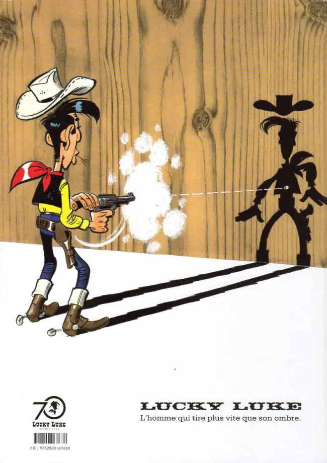 Verso de l'album Lucky Luke Tome 30 Calamity Jane
