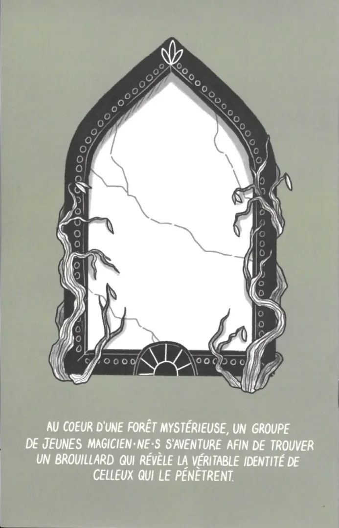 Verso de l'album Le reflet