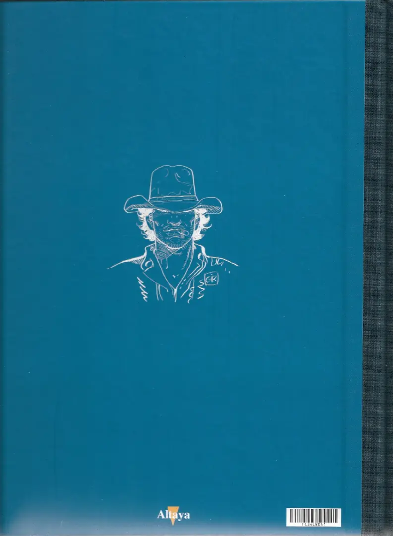 Verso de l'album Blueberry Édition collector Tome 43 Dernier train pour Washington
