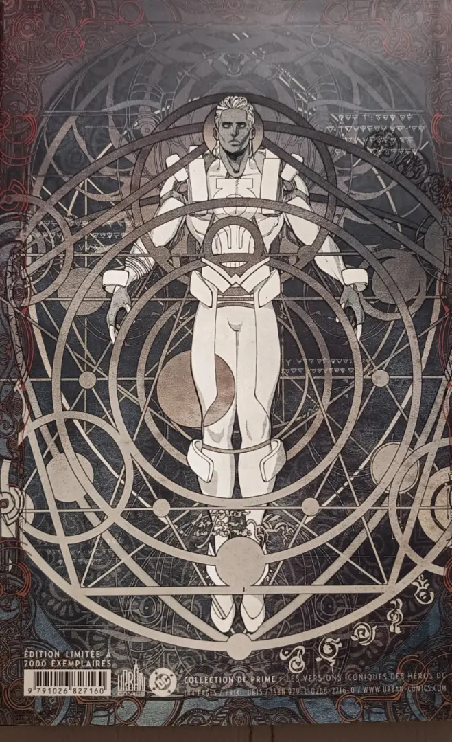 Verso de l'album New Gods Tome 1 La Chute des dieux