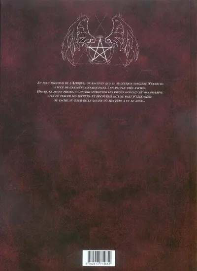 Verso de l'album Dread Mac Farlane Tome 4 Nyambura