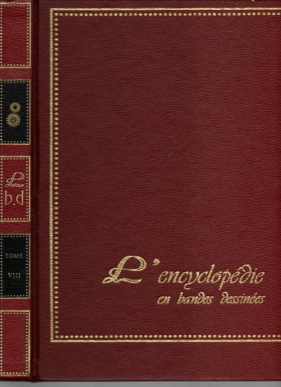 Verso de l'album L'Encyclopédie en Bandes Dessinées Tome 8 Techniques et machines