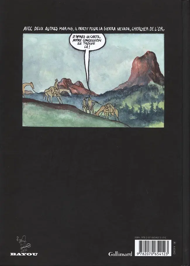 Verso de l'album Les Enfants de Sitting Bull