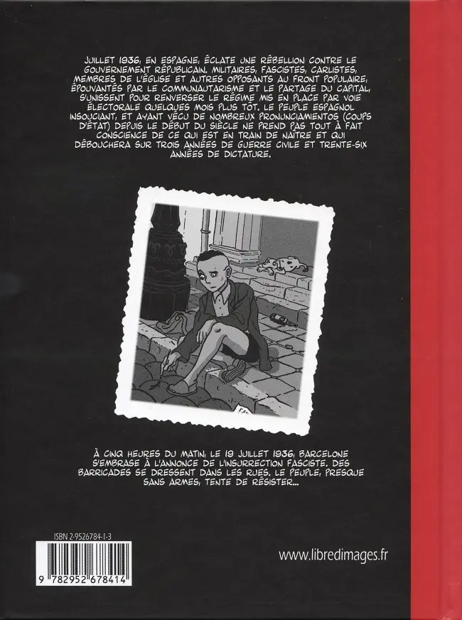 Verso de l'album Ermo / Les fantômes de Ermo Tome 2 Barricades