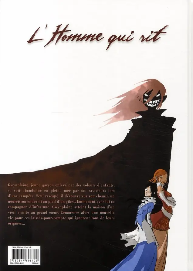 Verso de l'album L'Homme qui rit Tome 2 Chaos vaincu