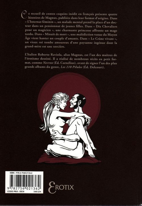 Verso de l'album L'Internat féminin L'internat Féminin et autres contes coquins