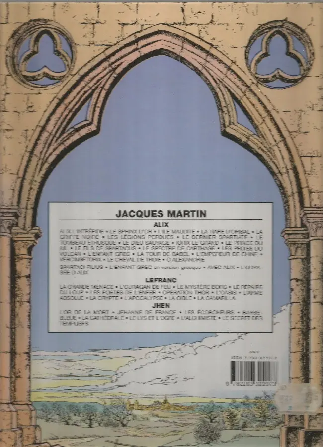 Verso de l'album Jhen Tome 1 L'or de la mort