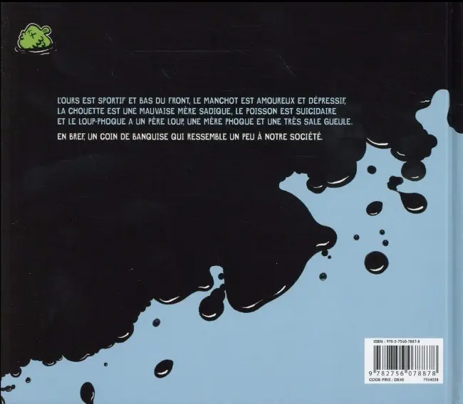 Verso de l'album Loup-Phoque