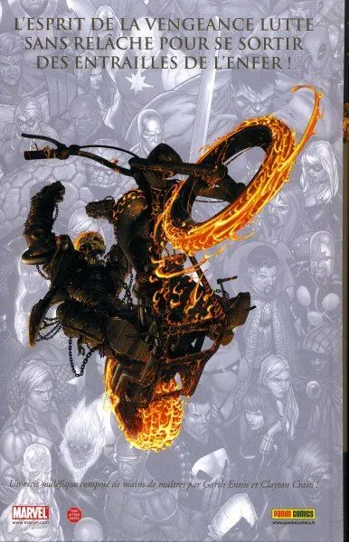 Verso de l'album Marvel - Les Incontournables Tome 10 Ghost rider