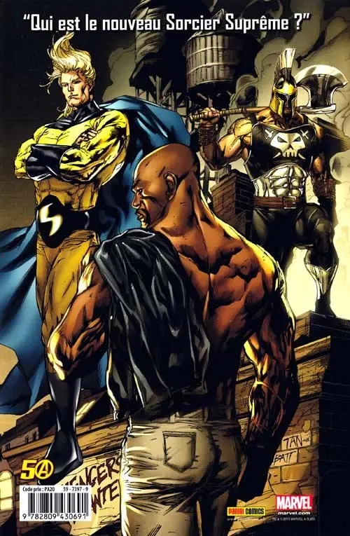 Verso de l'album The New Avengers Tome 6 À la recherche du Sorcier Suprême