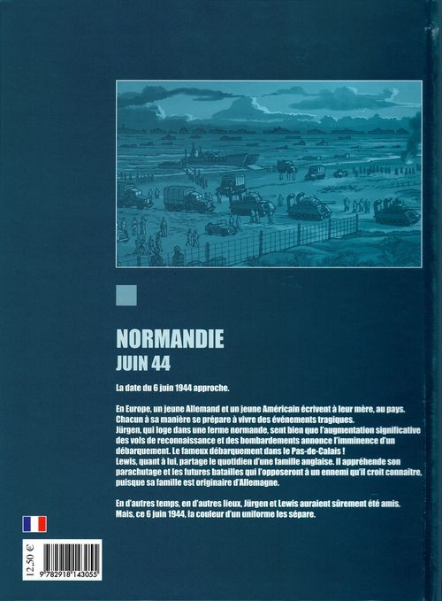 Verso de l'album Normandie juin 44 Tome 2 Utah beach / Carentan