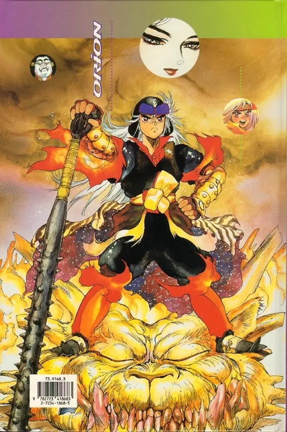 Verso de l'album Orion Tome 2