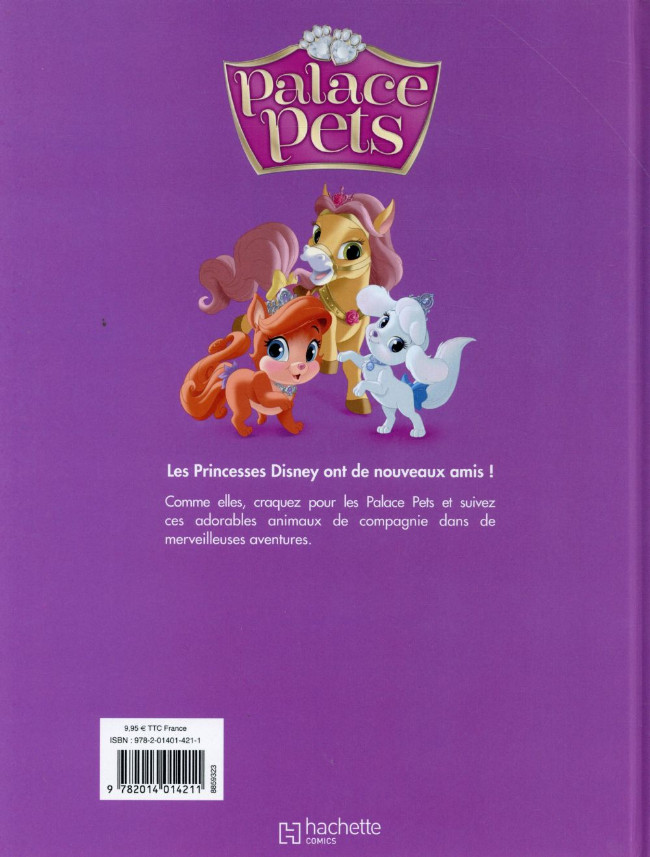 Verso de l'album Palace Pets Tome 1