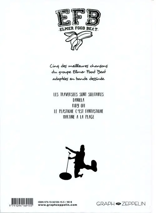 Verso de l'album Le Plastique c'est fantastique 1