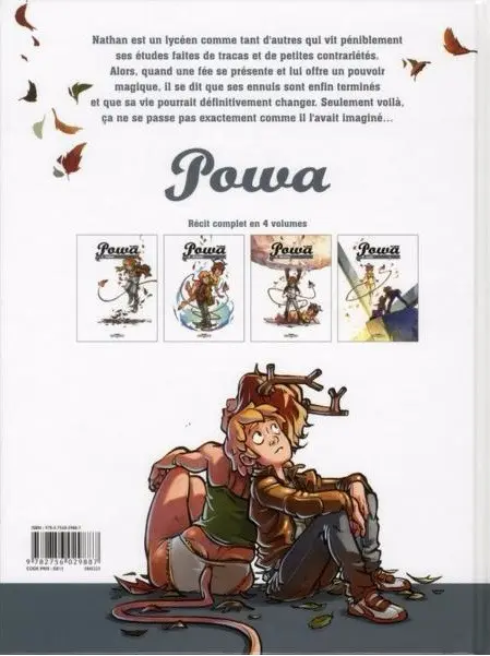 Verso de l'album Powa Tome 4 Love