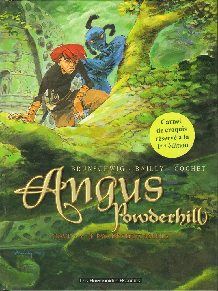 Autre de l'album Angus Powderhill Tome 2 Le pays des deux soleils