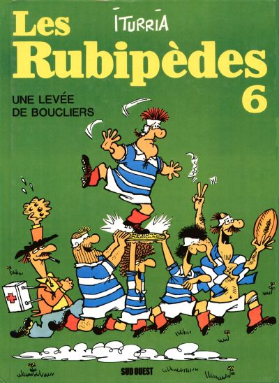 Couverture de l'album Les Rubipèdes Tome 6 Une levée de boucliers