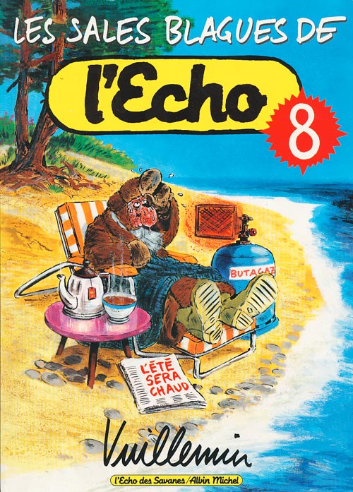 Couverture de l'album Les Sales blagues de l'Echo Tome 8 L'été sera chaud