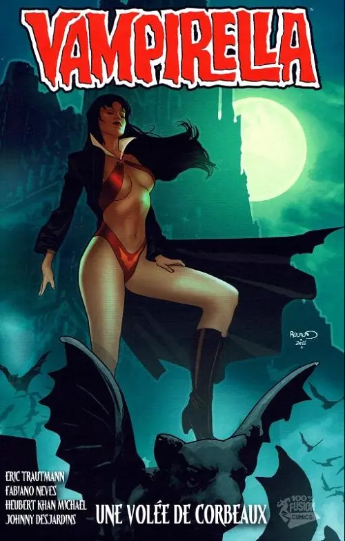 Couverture de l'album Vampirella Tome 2 Une volée de corbeaux