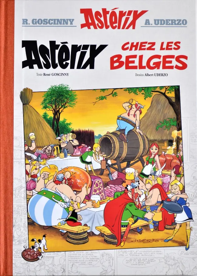 Couverture de l'album Astérix Tome 24 Astérix chez les Belges