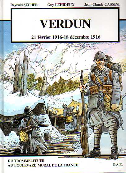Couverture de l'album Verdun Verdun 21 février 1916 - 18 décembre 1916