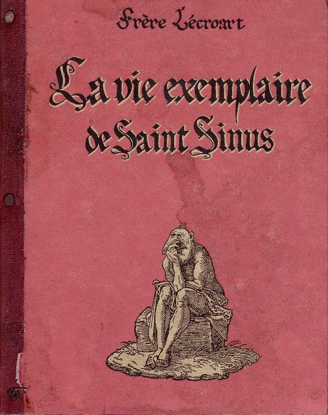 Couverture de l'album La Vie exemplaire de Saint Sinus
