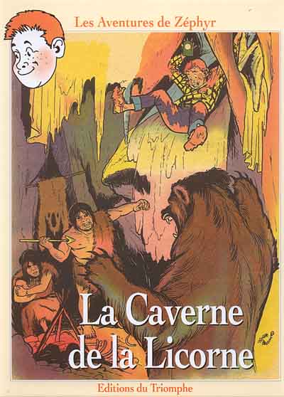 Couverture de l'album Zéphyr Tome 9 La Caverne de la Licorne