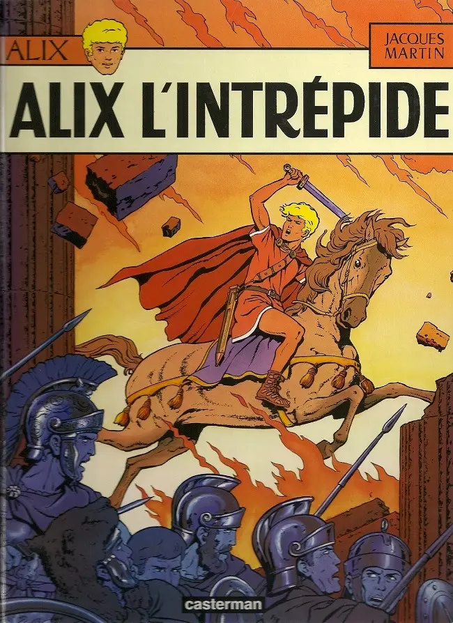 Couverture de l'album Alix Tome 1 Alix l'intrépide