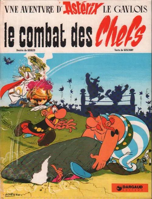 Couverture de l'album Astérix Tome 7 Le combat des chefs