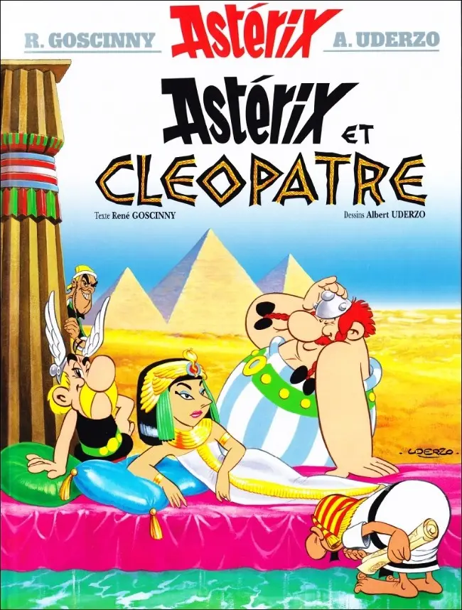 Couverture de l'album Astérix Tome 6 Astérix et Cléopâtre
