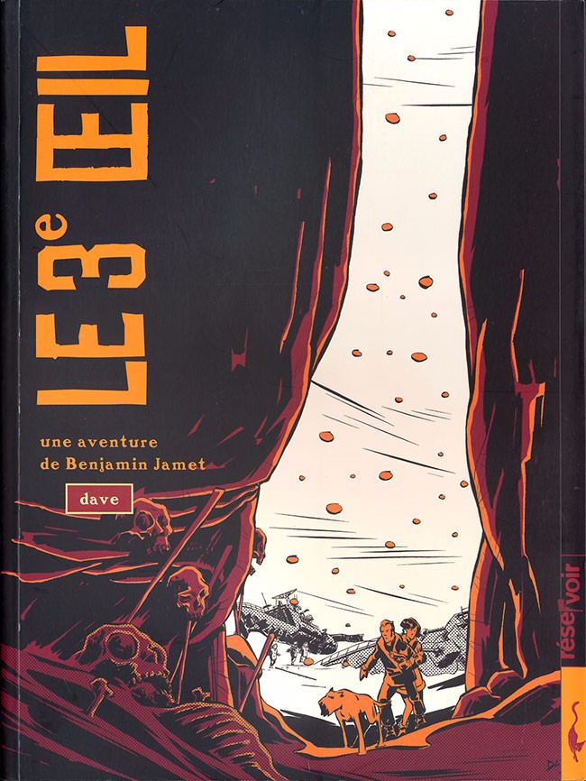 Couverture de l'album Une aventure de Benjamin Jamet Tome 1 Le 3e œil