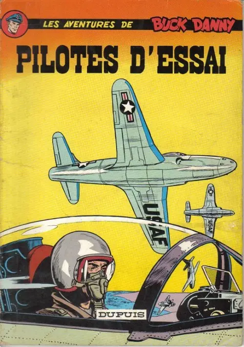 Couverture de l'album Buck Danny Tome 10 Pilotes d'essai
