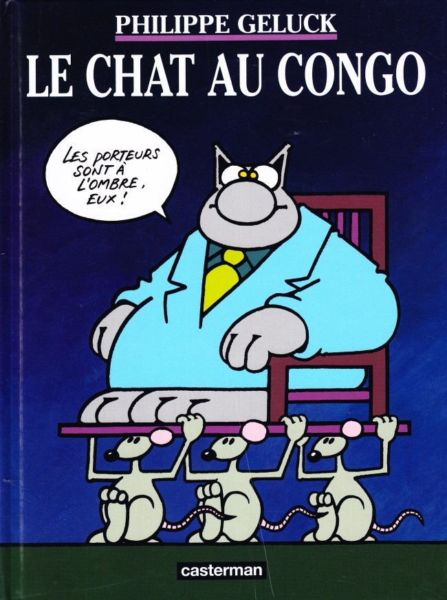 Couverture de l'album Le Chat Petit format Tome 5 Le Chat au Congo