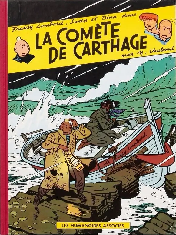 Couverture de l'album Freddy Lombard Tome 3 La comète de Carthage