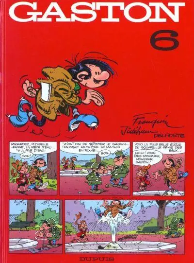 Couverture de l'album Gaston Tome 6 Édition spéciale 40e anniversaire
